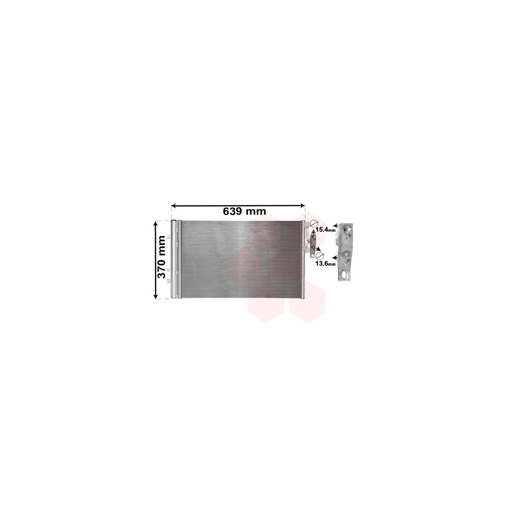 VAN WEZEL 06005479 CONDENSATORE CLIMATIZZATORE PER BMW X3 X4