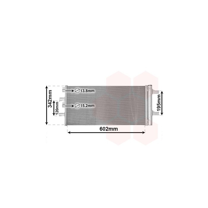 VAN WEZEL 06015701 CONDENSATORE CLIMATIZZATORE PER BMW,MINI MINI