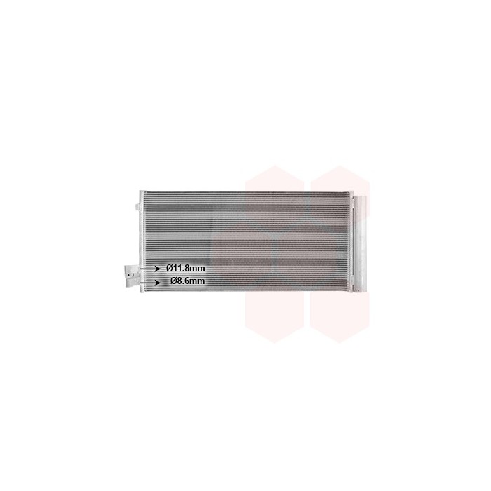 VAN WEZEL 06015713 CONDENSATORE ARIA CONDIZIONATA PER BMW 3 4 COUPÉ