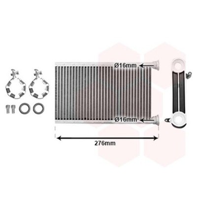 VAN WEZEL 06016701 SCAMBIATORE CALORE RISCALDAMENTO ABITACOLO PER BMW 3
