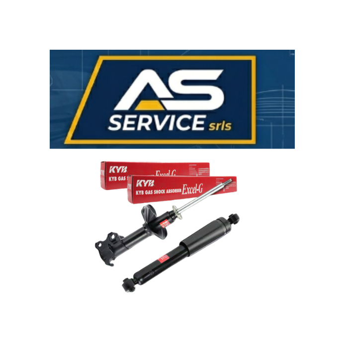 KIT 2 AMMORTIZZATORI POSTERIORI KYB MERCEDES BENZ CLK (208) EXC. 4- MATIC ( )