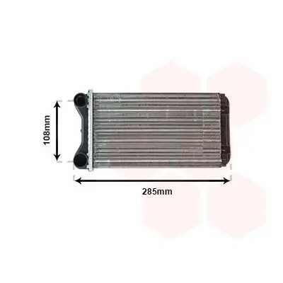 VAN WEZEL 03006223 RISCALDATORE ABITACOLO PER AUDI SEAT